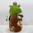 thumbnail image 3 of Internet Celebrity Puppy Dog Interactive Squeaking Doll Pet Cat Dog Voice Toy Tree Hole Plush Toy DMH, 3 of 7