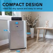Whynter Elite Dual Hose Digital Portable Air Conditioner Dehumidifier, 400 sq ft Efficiency ARC-122DS