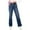 Dark Blue, variant on Hvot&aat Women Straight Wide Leg Jeans High Waist Button Zipper Denim Pants Washed Pants With Pocket