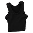 thumbnail image 4 of Camiseta a escala 1/6 perfecl chaleco sin mangas ropa en miniatura accesorios de vestir para muñecas negro, 4 of 8