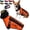 Fluorescent Orange, variant on CoyoteVest (XS, Fluorescent Orange) Dog Harness Protection Vest, Reflective Dog Accessories with Spikes to Shield Your Pet from Raptor and Animal Attacks, Proudly Made in America
