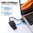 thumbnail image 3 of Cable MSATA Easy Drive Tipo C para Minicaja de Disco Duro Externo de 6 Gbps, Cable para Unidad de Estado Sólido de Alta Velocidad, A, 3 of 5