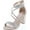 Champagne, variant on Dressy/Formal Sandals High Heel Ankle Strap Open Toe Sandals
