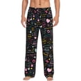 thumbnail image 1 of Balery I love you Mom Pantalones de pijama para hombre, pijama ultraligero, pantalón de descanso-Medium, 1 of 6