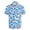 Sky Blue, variant on Polo T Shirts for Men Turtle Print Button Up Collar Performance Short Sleeve Graphic Golf Summer Beach Blue Mens Shirts
