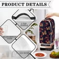 thumbnail image 4 of HELLHERO Butterfly Leopard Print Design Kitchen Blender Dust Cover Reusable Home Kitchen Oil Proof Top Handle Blender Cover with Protective, 4 of 6