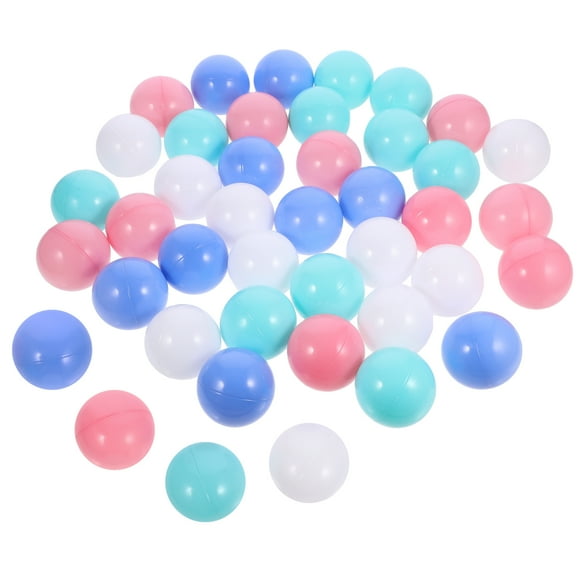 MOVTOTOP 100pcs Colorful Ocean Balls Game Pool Balls Party Game Props Pits Balls