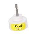 thumbnail image 1 of Broca para máquina tapadora eléctrica, herramienta para tapar botellas, sellador de tapas portátil de fácil instalación, máquina para apretar tapas de De 23 a 36 mm, 1 of 8