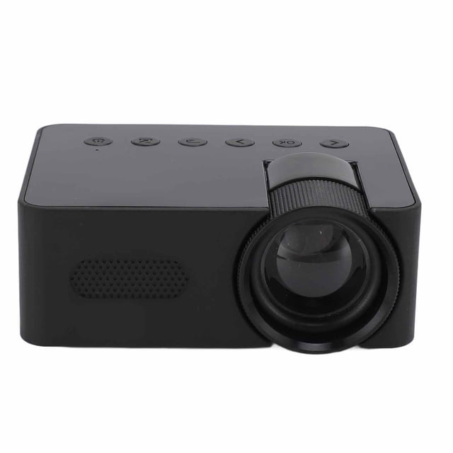 Proyector De Películas Portátil, Mini Proyector HD 1080P Del Altavoz De 4 Ohmios 2W Para Interiores