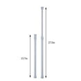 thumbnail image 2 of 5 Pack Small Tension Rods15.7" to 27.5"(Approx.)Spring Adjustable Bars for Camper RV Refrigerator, Kitchen Windown, Cupboard Utensils, Closet, and Cabinet , White, 2 of 6