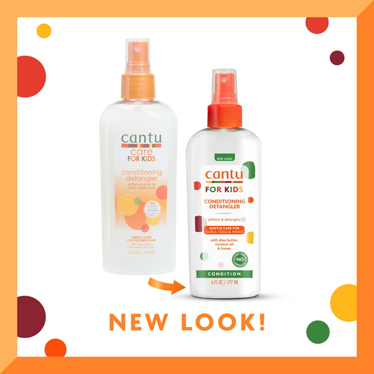 Cantu Care for Kids Nourishing Shampoo Nourishing Conditioner Conditioning  Detangler Set - Beautizone UK