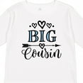 thumbnail image 4 of Inktastic Big Cousin Girls Boys or Girls Long Sleeve Toddler T-Shirt, 4 of 5