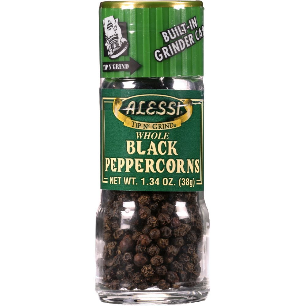 Alessi Black Peppercorn, 1.34 Oz (Pack Of 6) by