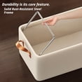 thumbnail image 2 of Large Collapsible Storage Bins 2-Pack Fabric Cube Organizer with Handles for Home Office Organization, 2 of 6