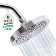 thumbnail image 1 of Winthorpe Rain Shower Head - High Pressure 1.8 GPM Low Flow Rate - Water Saving - Chrome, 1 of 6