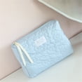 thumbnail image 2 of Beastres Makeup Bag,Makeup Organizer,Aesthetic Makeup Bag For Women Large Capacity Quilted Cosmetic Toiletry Pouch Travel Small Cute Make Up Purse Organizer Insert,Travel Toiletry Bag,Travel Bag, 2 of 9