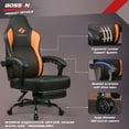 thumbnail image 6 of Waleaf Video Game Chairs with footrest,Gamer Chair for Adults,Big and Tall Chair, 400lb Capacity, Racing Style Computer Chair with Ergonomic Lumbar Support, Gaming Chairs for Teens, 6 of 8