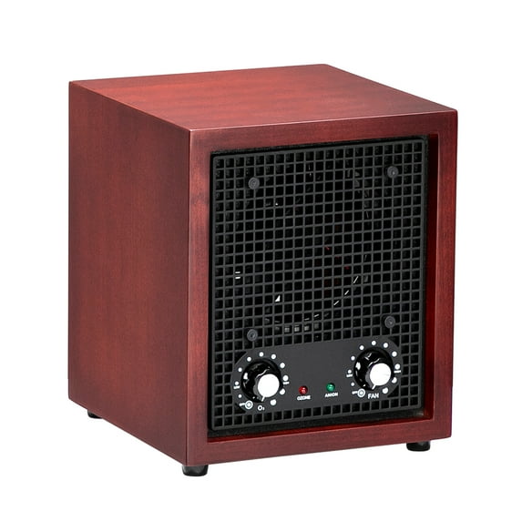 ZOKOP ZOG-2 Household Ozone Air Purifier 26W Replaceable Ceramic Sheet Covering 3500 Square Feet-Cherry