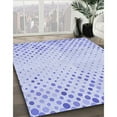 thumbnail image 2 of Ahgly Company Indoor Square Patterned Lavender Blue Area Rugs, 5' Square, 2 of 6