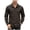 Mens Shirts Brown, variant on Work Shirts for Men Button Down Long Sleeve with Pockets Outdoor Hiking Fishing T-Shirt Fall Tops Dad Gifts