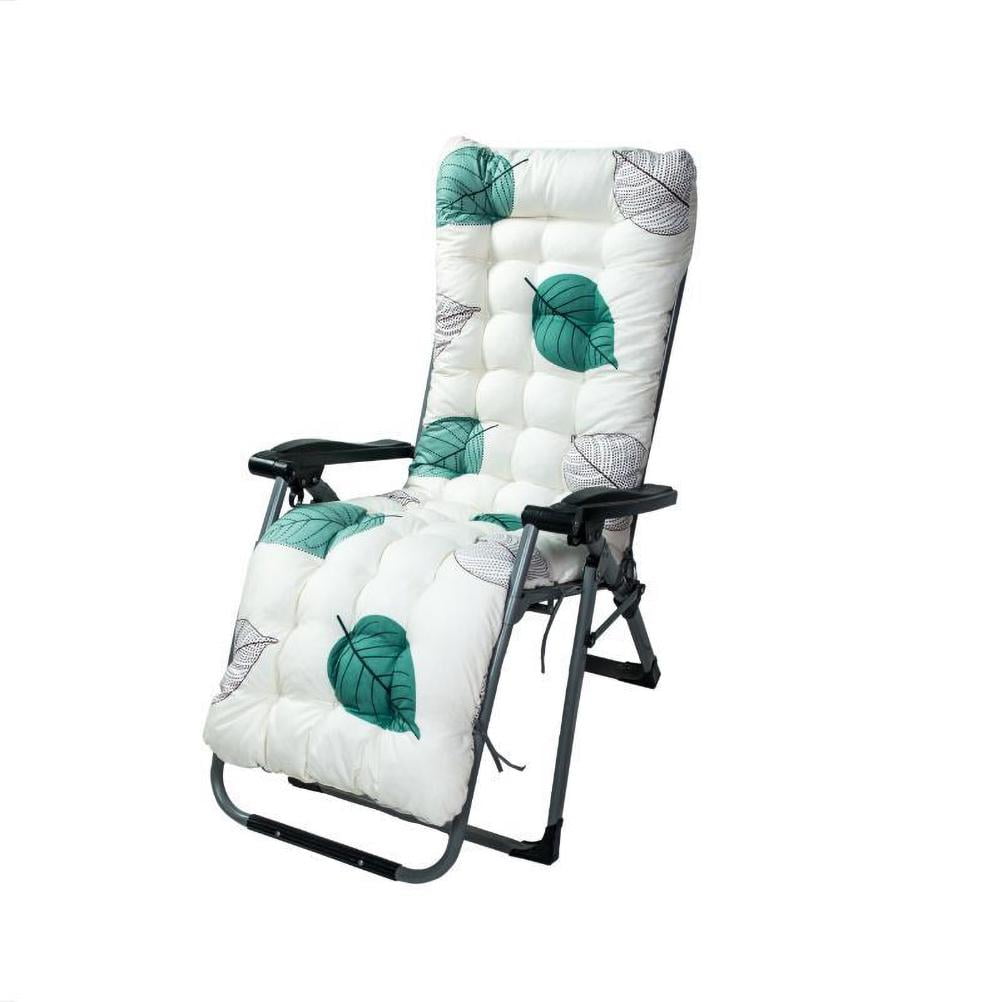 Sun Lounger Cushion Recliner Chair Seat Soft Pad Mat for Travel Patio Garden Indoor Outdoor