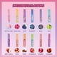 thumbnail image 2 of Set de brillo de labios Townley Girl Disney Minnie Mouse, 12 piezas, 2 of 9
