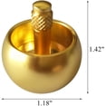 thumbnail image 2 of Tippe Top Metal Flip Over Top Stainless Steel Spinning Top Amazing Toy Gift T039, 2 of 6