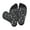 3 Black, variant on Dog Paw Unisex Crew Socks Lightweight Breathable Ventilation Ankle Socks, Mid-calf socks for Daily
