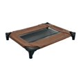thumbnail image 1 of Cama elevada para perros con patas antideslizantes y transpirable para gatos y mascotas pequeñas y medianas. Marrón, 1 of 9