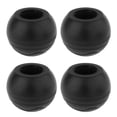 thumbnail image 3 of deevoka 4Pcs Chair Foot Covers Anti Scratch Table Leg Feet Caps Chair Leg Protectors black, 3 of 9