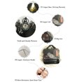 thumbnail image 4 of Labymos Horloge Murale 12 Pieds LEDs Rétro Horloge Murale Design Chien de Berger Horloge LP, 4 of 8