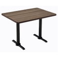 thumbnail image 1 of Pemberly Row 30" x 48" Standard Height Conference Table - Teak - Black T Base, 1 of 1