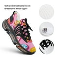 thumbnail image 4 of Candy Pattern Rainbow Lollipop Walking Shoes for Men Woman Lightweight Tennis Fashion Elastic Sports Shoes Cushion Basketball Shoes, 4 of 7