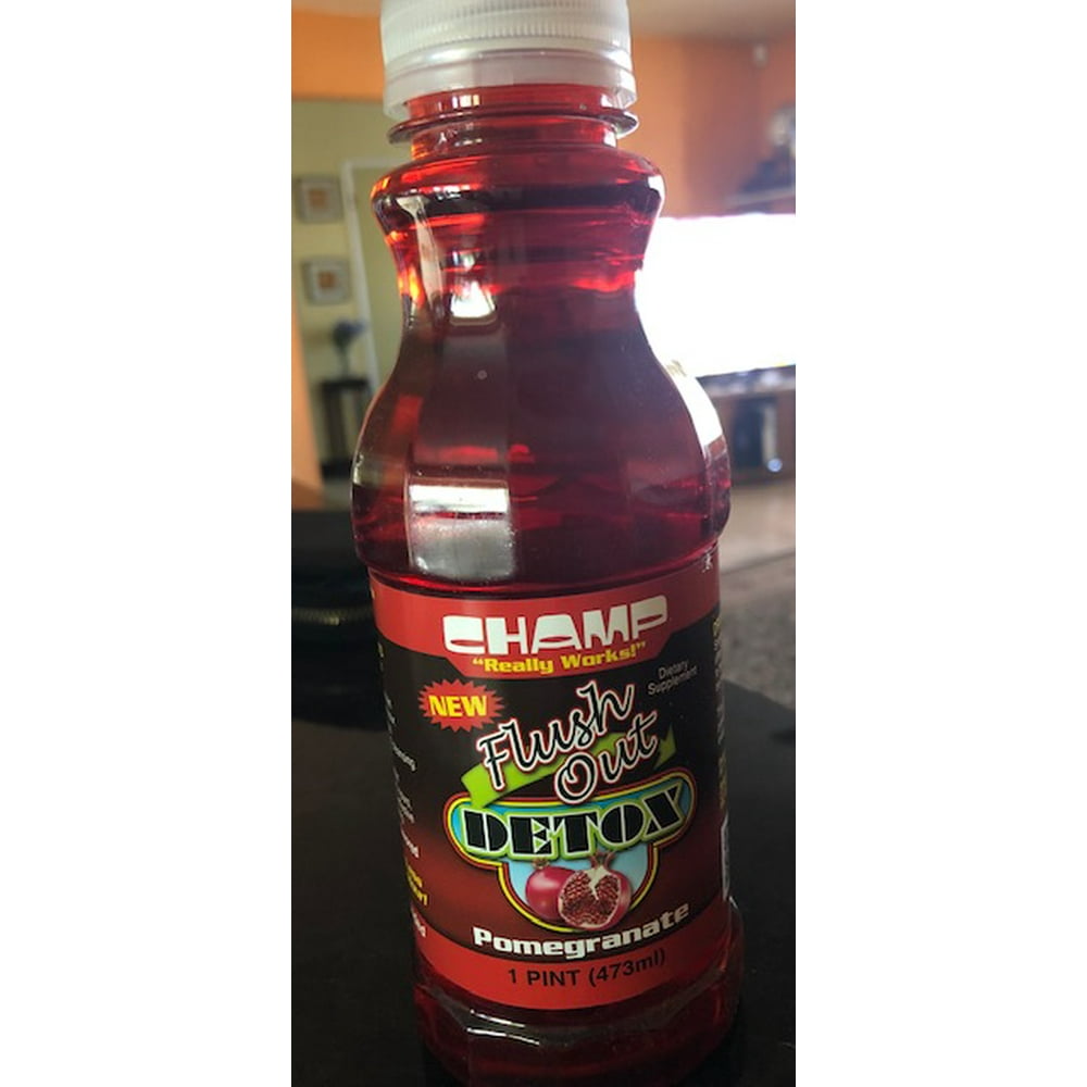 Champ Flush Out Detox Drink - Pomegranate16 oz - Walmart.com - Walmart.com