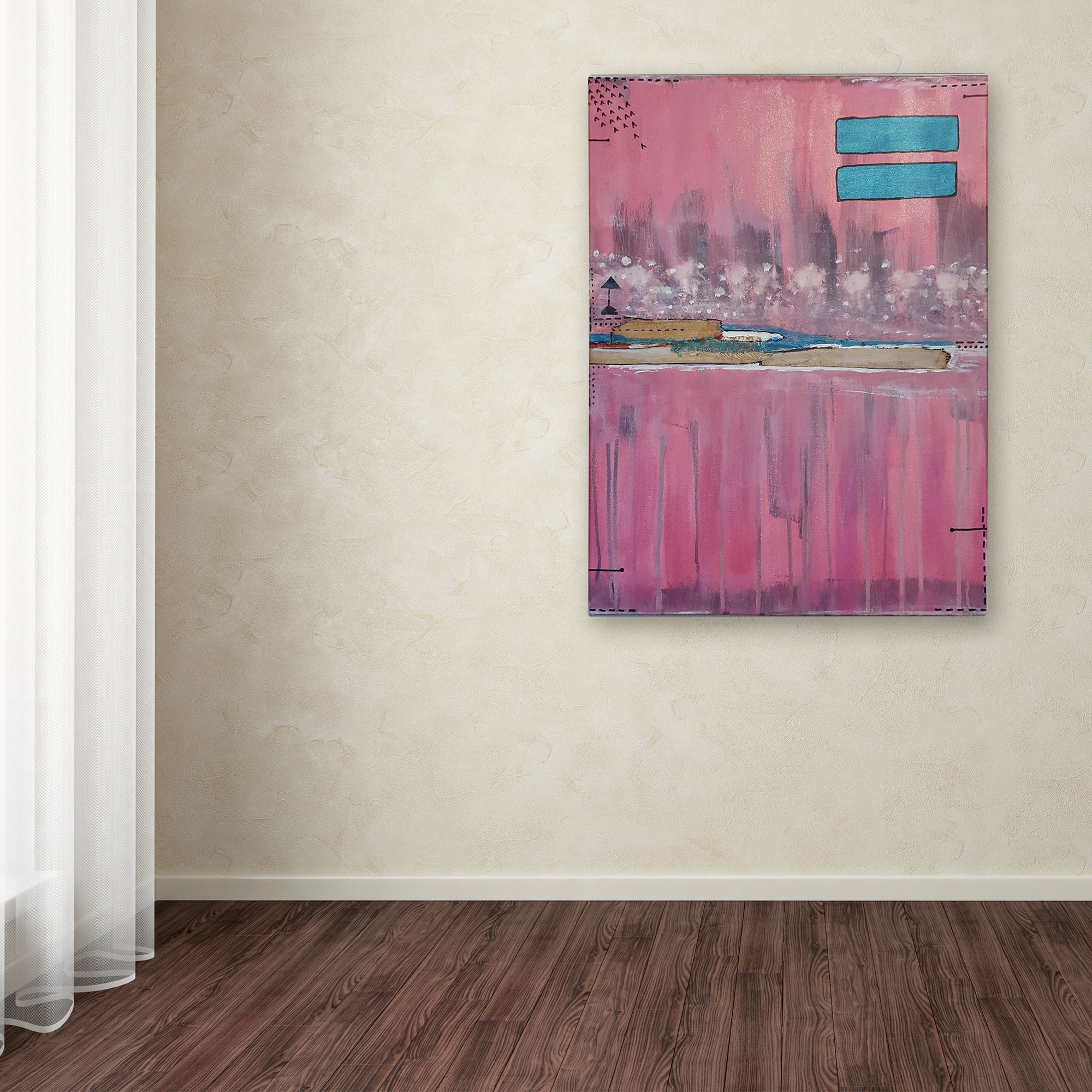 Trademark Fine Art 'Key West View' Canvas Art by Vintage Gypsy