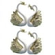 thumbnail image 1 of 4 Piezas de Figuras de Adornos de Cisne, Decoración de Pastel de Cisne, Decoración de Figuras de Coche, Decoración de Navidad para Bodas Hogar A, 1 of 5