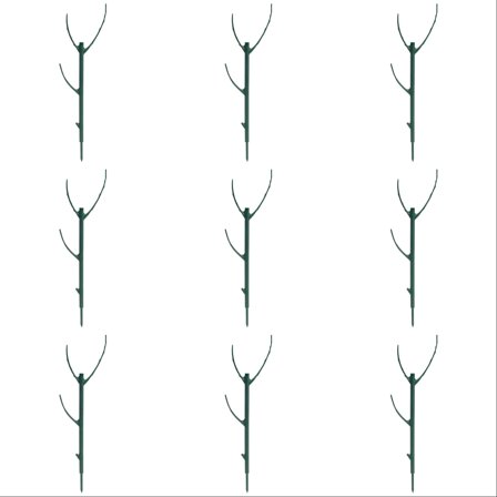 Climbing Support Stakes 5 Pack, Stackable Moss Pole for Monstera Philodendron, Reusable Garden Stakes for Indoor Outdoor Potted Plants, Tall Growth Support System
