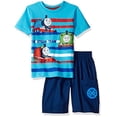 thumbnail image 1 of Thomas & Friends Boys' Toddler 2 Piece Thomas Tee and Twill Short Set, Blue, 2t, 1 of 1