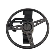 Mini Steering Wheel for PS5 / PS5 Pro / PS5 Slim Game Controller, 3D Printed Auxiliary Racing Wheel Attachment for Gamepad, Easy Assembly Driving Accessory