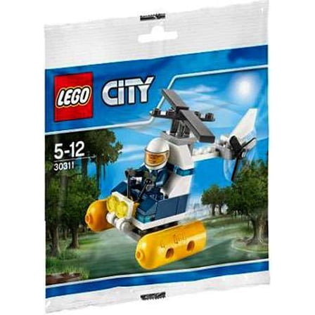 Pre-Owned LEGO City Swamp Police Helicopter Mini Set #30311 [Bagged]