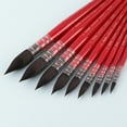 Grabie Professional Watercolor Paint Brushes, Mop Paintbrushes, 9 Pcs, Synthetic Squirrel Hair