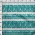 thumbnail image 4 of oneOone Viscose Jersey Dark Teal Green Fabric Asian Block Sewing Fabric By The Yard Printed Diy Clothing Sewing Supplies 60 Inch Wide, 4 of 4