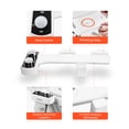 thumbnail image 2 of KFFKFF Non-Electric Toilet Bidet Attachment, Dual Nozzles with Adjustable Water Pressure, Easy-to-Install Cold Water Sprayer for Rear and Feminine Hygiene, White, 2 of 9