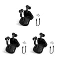 thumbnail image 4 of Kearding Auriculares compatibles con Bluetooth Auriculares intrauditivos inalámbricos IPX5 Juegos deportivos a prueba de agua Auriculares portátiles Negro 3piezas, 4 of 6