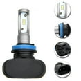 thumbnail image 5 of 2Pcs H11 H8 H9 LED Headlight Bulbs Conversion Kit High Low Beam Bright White, 5 of 5