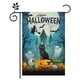 thumbnail image 2 of Bandera De Jardín De Halloween Calabaza Murciélago Castillo Fantasma Patrón Bandera Impresión De Doble Cara Decoración De Halloween Advancent HA037388-00, 2 of 6