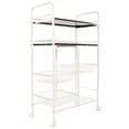 thumbnail image 1 of O'force 4 Layer Adjustable Kitchen Bakers Rack Shelf Microwave Oven Stand Storage Cart, 1 of 7