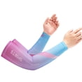 thumbnail image 2 of Mdesiwst 1 Pair Cooling Arm Sleeves Super Soft Breathable Moisture-Wicking Sun Protection Outdoor Sports Arm Sleeves for Men Women, 2 of 7
