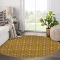 thumbnail image 2 of Helm Gold Area Rug by Kavka Designs, 2 of 3