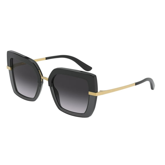 Sunglasses Dolce & Gabbana DG 4373 32468G Black On Transparent Lig